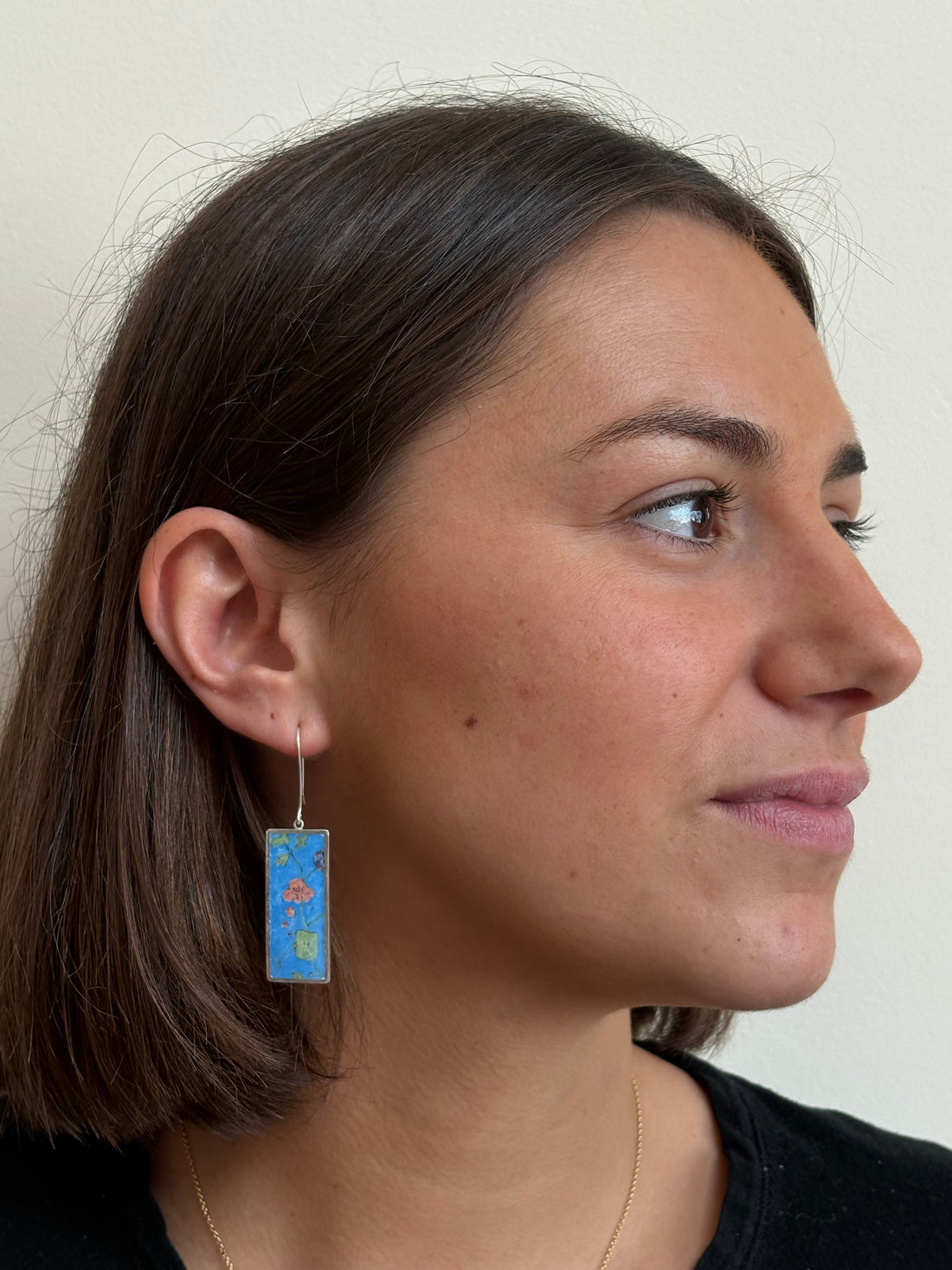 Emilie Japanese Flower Earrings