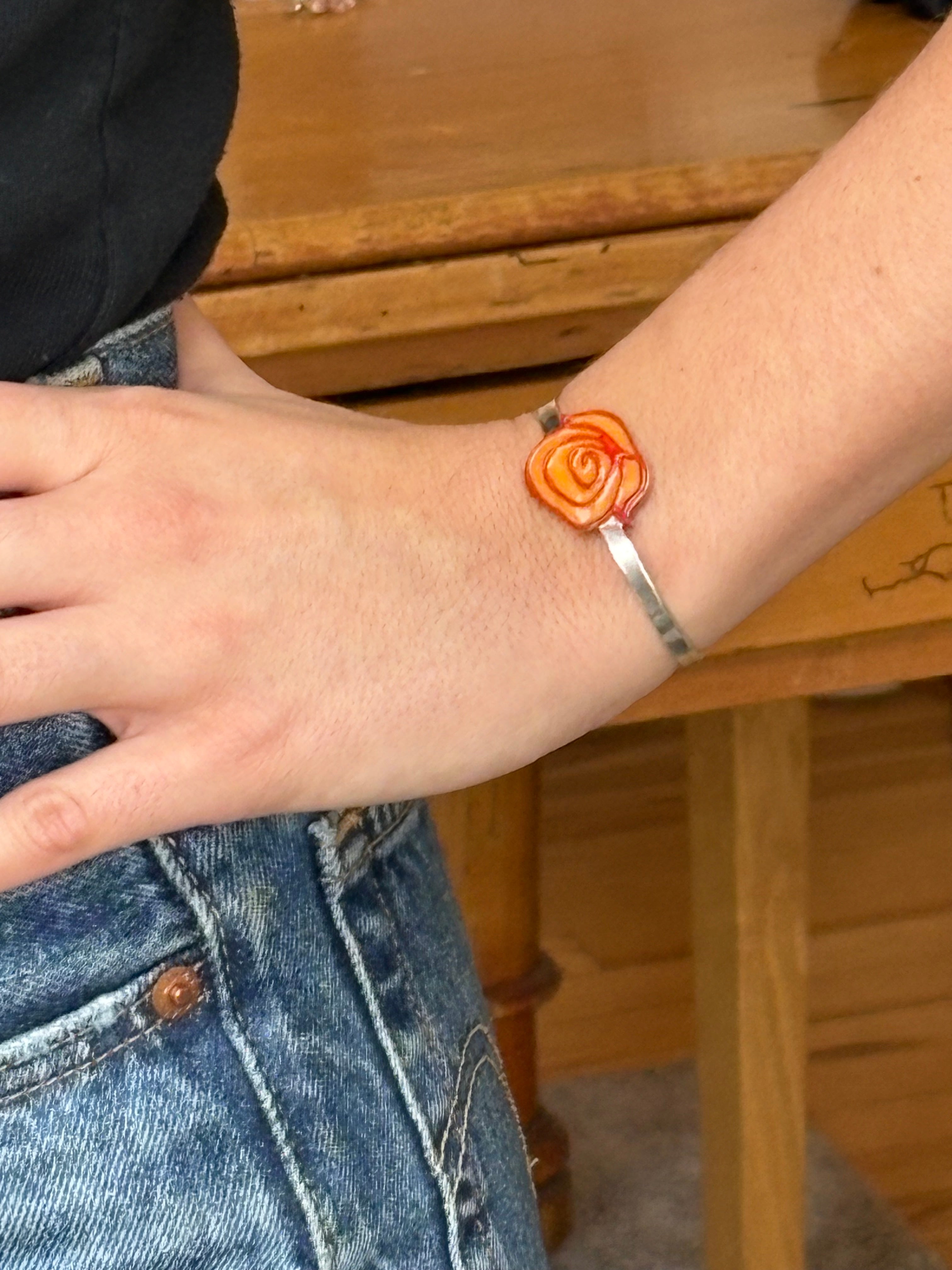 La Vie en Rose Bangle